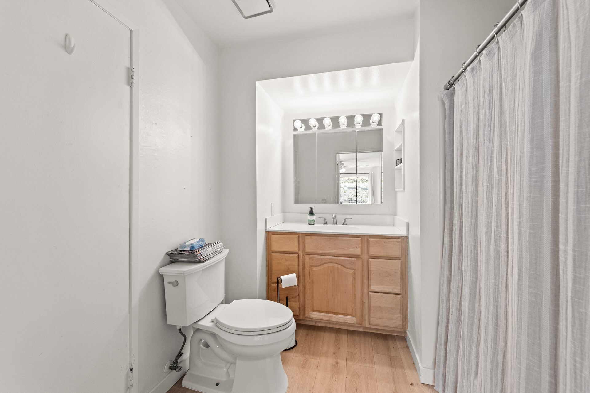 Downstairs half bath