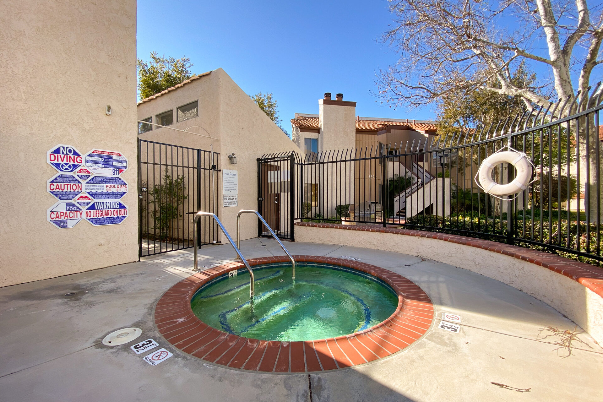 Community pool and spa